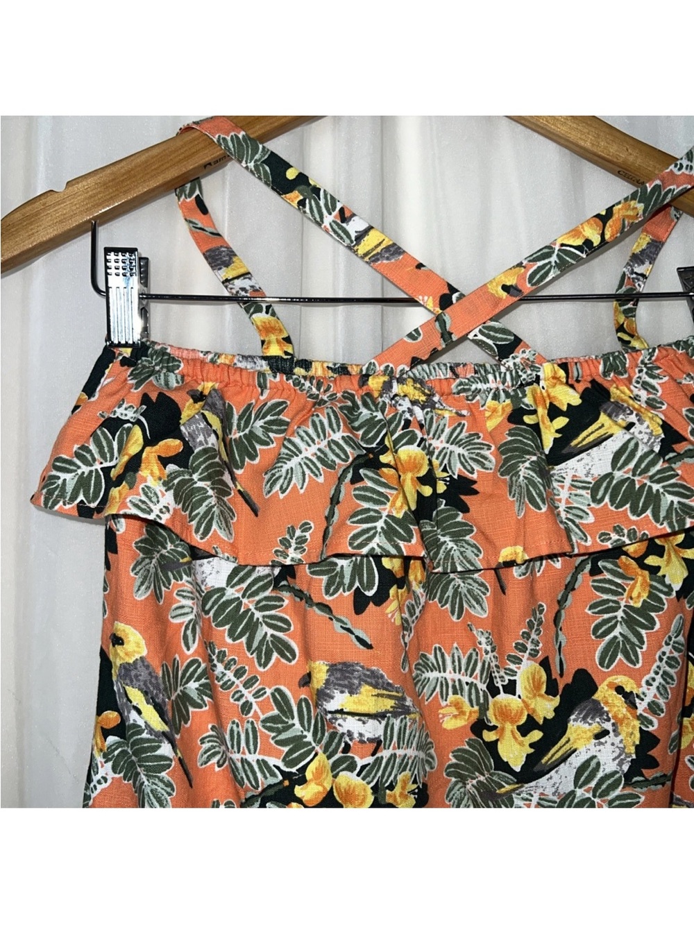 Patagonia Pataloha XL Bold Tropical Beach Summer Organic Soft Cotton Dress - Picture 8 of 8